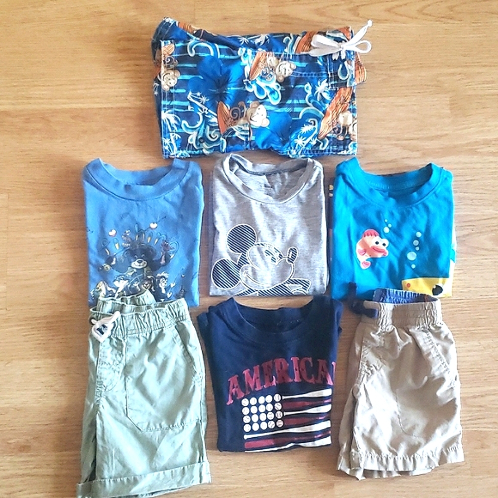 Lot of 7 Summer Clothes size 3T